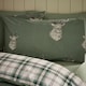 image 3 of Catherine Lansfield Stag Check Reversible Duvet Cover Set