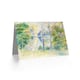 image 2 of Renoir Painting View Of A Park Card