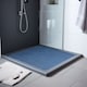 image 1 of Nicoman Reversible Dual-Colour PVC Shower Mat - 53cm x 53cm | Blue | Blue/Green | Square 53x53cm