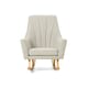 image 2 of Tutti Bambini Jonah Rocking Chair & Foot Stool - Pebble
