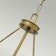 image 3 of Collier 4 Light Ceiling Pendant Brass, E14