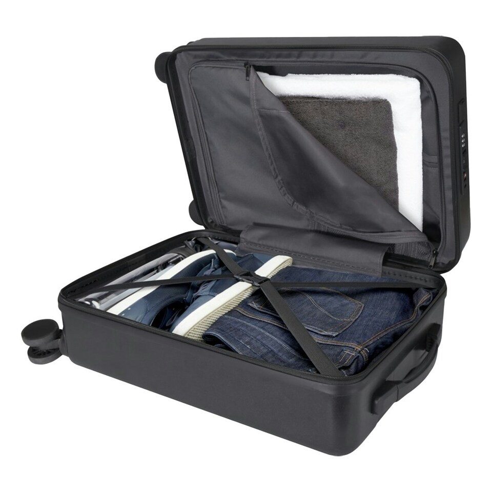 image 1 of Floso Rover Pro Recycled 40L Trolley Bag - Solid Black - One Size
