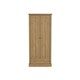 image 1 of Devon 2 Door Wardrobe - Particle Board - L56 x W79.7 x H181.5 cm - Oak Brown