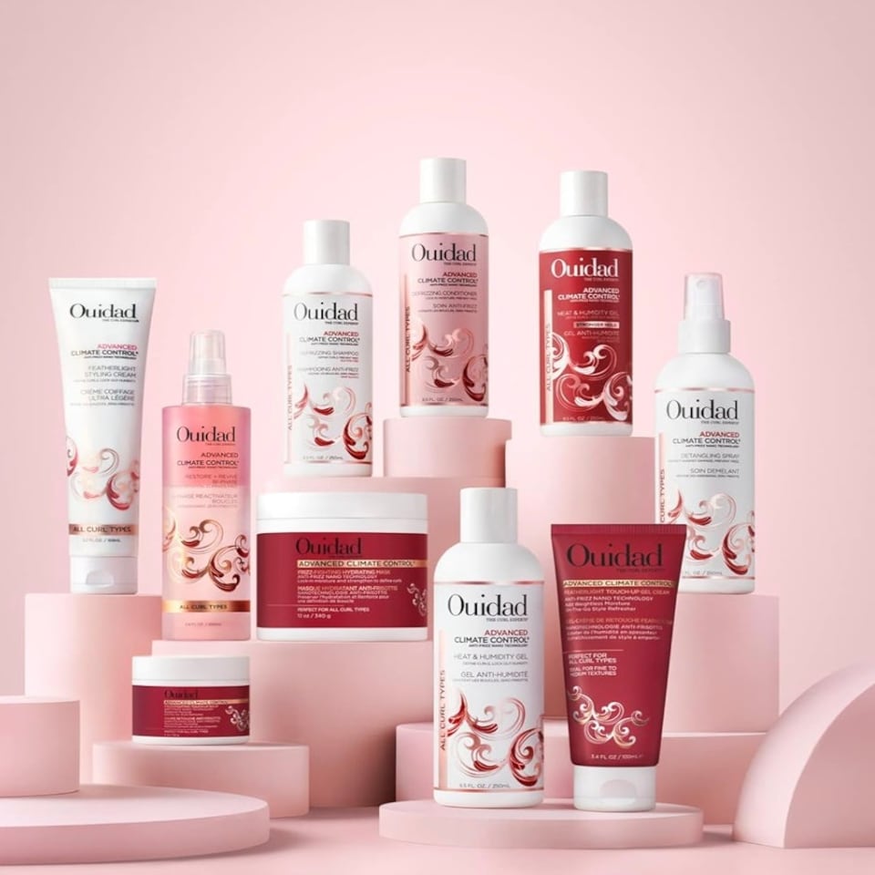 image 1 of Ouidad Advanced Defrizzing Shampoo, Defines Curls, Frizz Free, 250ml