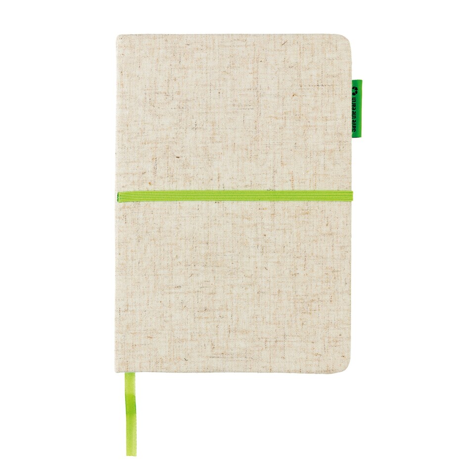 image 1 of XD Collection Bamboo A5 Notebook - Green - One Size