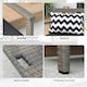 image 6 of Outsunny 160L Rattan Garden Storage Bench, Cushioned Outdoor Bench, Grey Grey