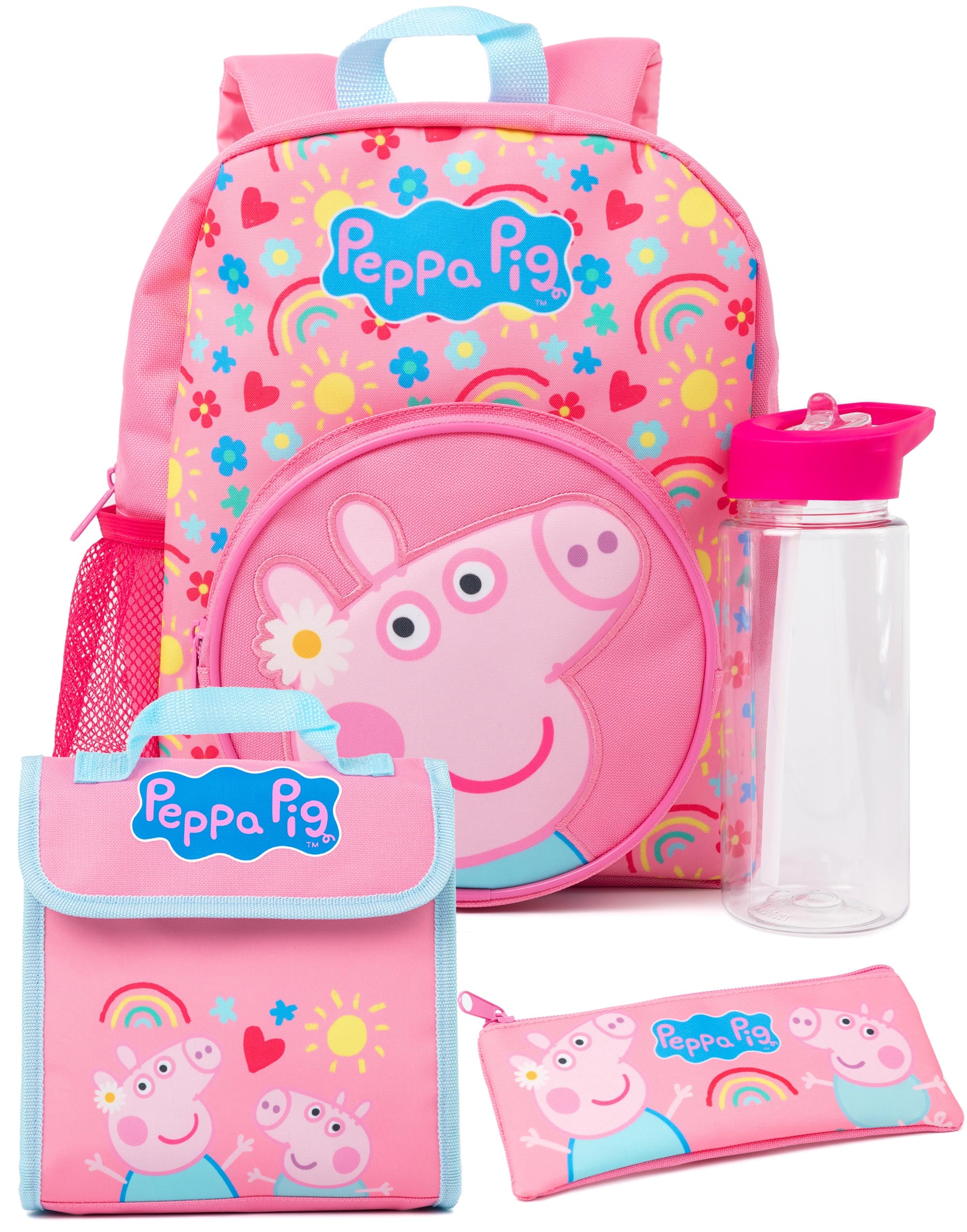 barbie backpacks peppa barbie