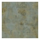 image 1 of Grandeco Galvanised Metal Effect Textured Wallpaper - Blue/Green - 10.5m x 53cm | Blue