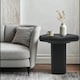 image 5 of Udaipur Pentagon End Table Black