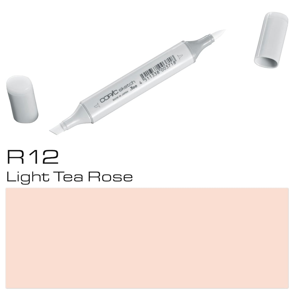 image 1 of Copic Sketch Marker, Light Tea Rose, Single Pen