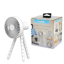 Breeze DF2010 Rechargeable Mini Tripod Fan