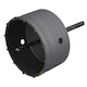 image 5 of 110mm Metric Core Drill with SDS Plus Arbor + Pilot Drill Brick Stone Cutter