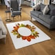 image 2 of Circled Autumn Leaves (Rug) Multi | XL: 160x230cm