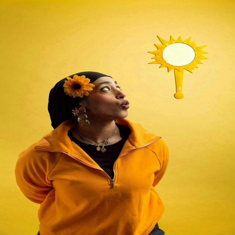 image 1 of Teletubbies Sunshine Mirror - Glisten Cosmetics X Teletubbies Multi