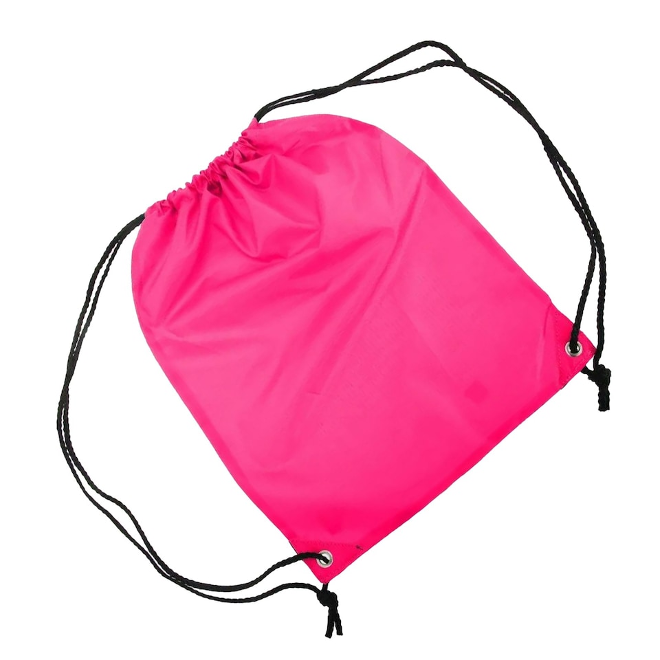 image 1 of Shugon Stafford Plain Drawstring Tote Bag - 13 Litres - Hot Pink - One Size Pink | One Size