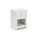 image 4 of Traditional Surf White Bedside Drawer - 1 Drawer