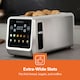 image 3 of GEEPAS 4 Slice Long Toaster & Electric Kettle Set | Multi