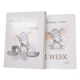 image 1 of Cute Unisex Little ones Elephant Grey Quirky and Fun Set of 24 Milestone Cards