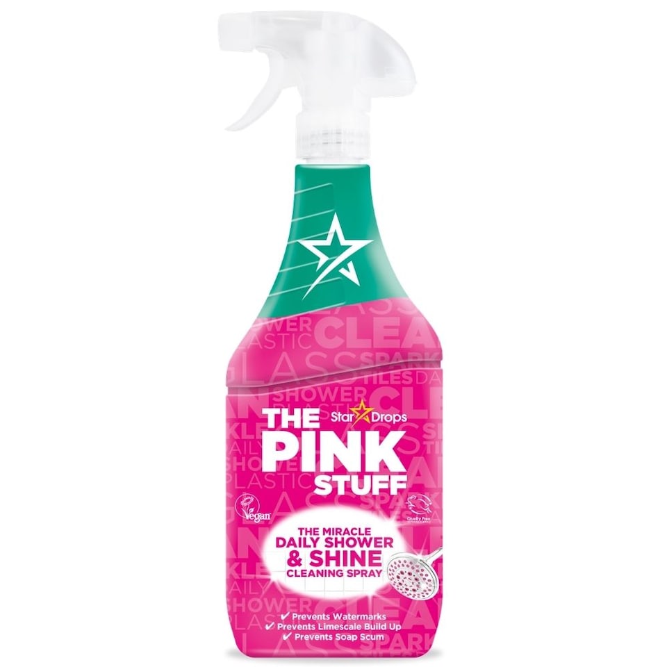 image 1 of The Pink Stuff Miracle Daily Shower & Shine Cleaning Spray 850ml