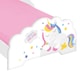 image 4 of Unicorn Themed Wooden Bed Frame w/ Guardrails - 70x140cm | Multi | Unicorn | 1