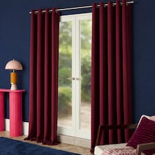 OHS Essentials Eyelet Blackout Thermal Curtain Pair - 66x54 inch