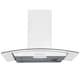 image 7 of SIA CGH60WH 60cm White Curved Glass Chimney Cooker Hood Kitchen Extractor Fan