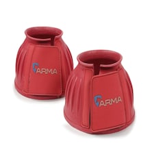 Shires Touch Close Over Reach Boots Red | XX-Full