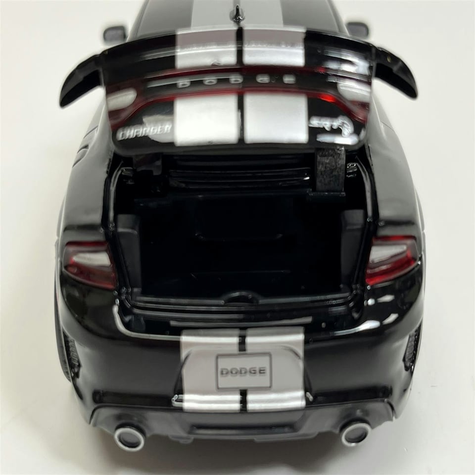 image 1 of Dodge Charger Black LHD 1:32 Scale Light & Sound Tayumo 32145014