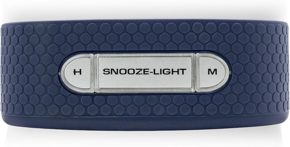 image 1 of Acctim Silicone Digital Alarm Clock Smartlite Crescendo Alarm Easy Read Jumbo Display Silicone Case | Blue | Dark Blue