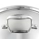 image 6 of Vinod Platinum Triply Stainless Steel Kadai with Lid 30 cm - 4.5 litre