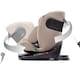 image 2 of Cozy N Safe Galaxy i-Size 360 Rotating Car Seat 40-150cm, ISOFix & Top Tether, Extended Rear & Forward Facing, 5 Recline Positions, Side Impact Protection, Birth to 12 Years (Ecru)