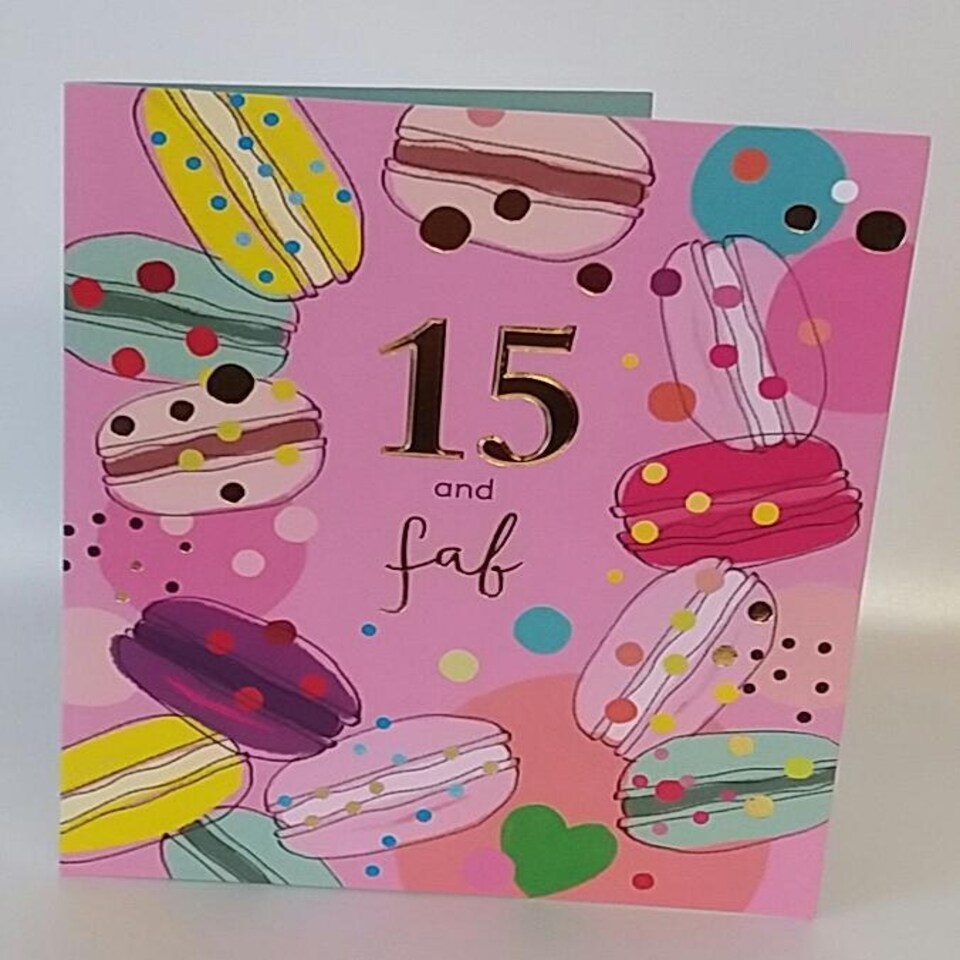 image 1 of 15 and Fab Happy Birthday Teenager Card