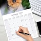 image 5 of Welsh Terrier 2026 Calendar | Square Wall Calendar | Dog Breed Gift | Plastic Free Packaging | by Avonside Publishing