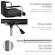 image 5 of Yaheetech PU Leather Height Adjustable Office Chair Mid-Back