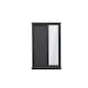 image 1 of Devon 2 Door Sliding Wardrobe - Particle Board - L57.7 x W113.8 x H181.6 cm - Charcoal | Black