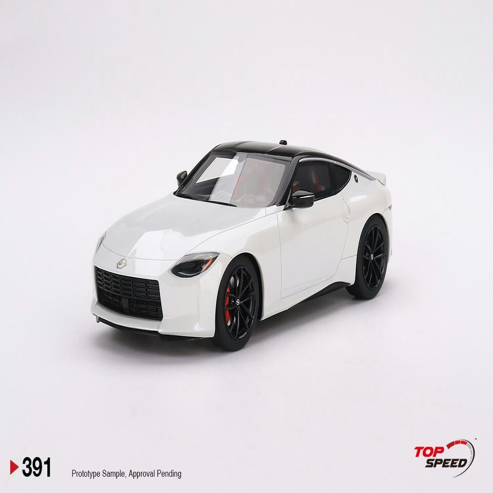 image 1 of Nissan Z Performance 2023 Everest White LHD 1:18 Scale TSM TS0391