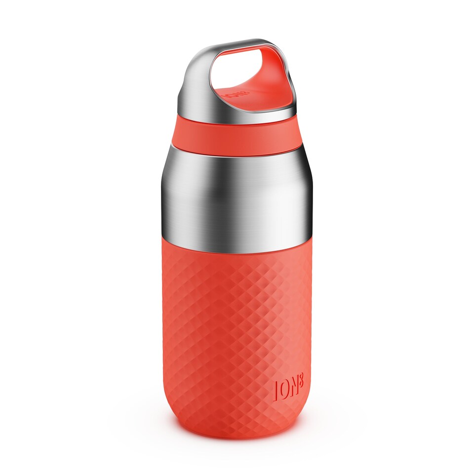 image 1 of ION8 ROAM Insulated Steel Water Bottle, Rubberised Ceramic, 320ml / 11oz