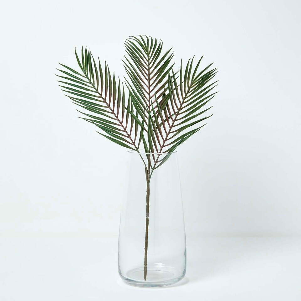 image 1 of Homescapes Tropical Palm Leaf Single Stem 68 cm