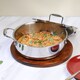 image 5 of Buckingham Elite Tri 18/8 Stainless Steel Sauteuse pan 24 cm / 9.5 in / 2.9 Litre.