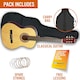 image 7 of 3rd Avenue 3/4 Size Classical Guitar Pack Red