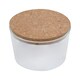 image 1 of Interiors by Premier Small Glass Jar, Eco-Friendly Glass with Airtight Cork Lid and Chalkboard Label, Perfect for Storing Spices