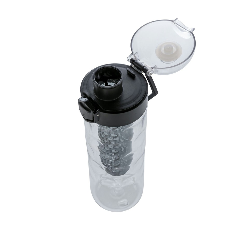 image 1 of XD Xclusive Honeycomb Leakproof 700ml Infuser Bottle - Black - One Size Black | One Size