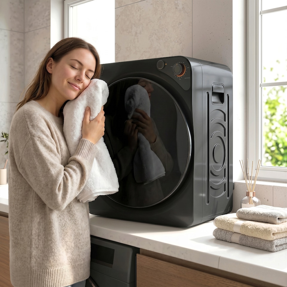 image 1 of HOMCOM 5kg Vented Tumble Dryer, Compact Dryer with 5 Drying Modes