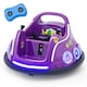 image 1 of COSTWAY 360° Swivel 12V Electric Ride On Car Kids Purple