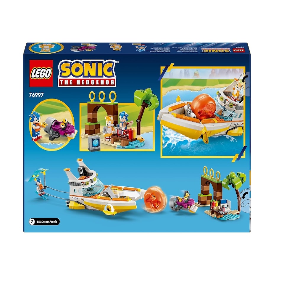 image 1 of Lego 76997 Sonic the Hedgehog Tails' Adventure Boat
