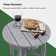 image 3 of VonHaus Westport HDPE Grey Adirondack Side Table