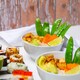 image 5 of Argon Tableware Classic White Rice Bowls - 13cm - Pack of 12 White