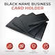 image 3 of 40 Pocket Black Name Business Card Holder by Janrax