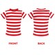 image 5 of Find Me - Top, Hat, Glasses & Crook - Wheres Wally Inspired Costume Red | XL