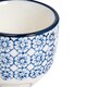 image 5 of Nicola Spring Hand-Printed Egg Cups - 5.5cm - Navy - Pack of 4